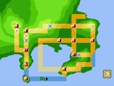 Kanto Map