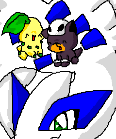 Chikorita, Houdour, and Lugia
Sooyun
