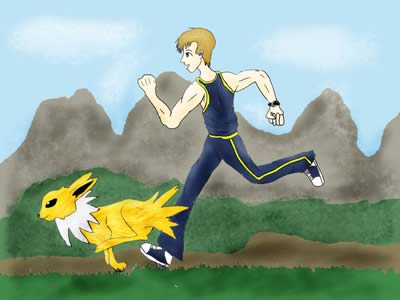 Jolteon & Trainer
Danny
